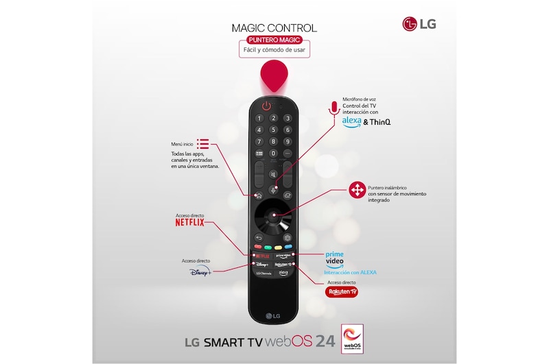 LG 43 pulgadas Smart TV LG UHD AI UT91 4K 2024, 43UT91006LA