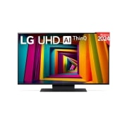 LG 43 pulgadas Smart TV LG UHD AI UT91 4K 2024, 43UT91006LA