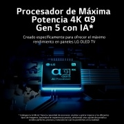 LG TV LG  4K OLED evo POSE, Procesador Inteligente de Máxima Potencia 4K a9 Gen 5 con IA, compatible con el 100% de formatos HDR, HDR Dolby Vision y Dolby Atmos.  Smart TV webOS22, el mejor TV para Gaming. , 48LX1Q6LA