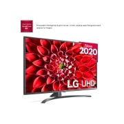 LG 49UN74006LB SMART TV UHD 4K - Smart TV con Inteligencia Artificial, 123cm (49"), Procesador Inteligente Quad Core, HDR 10 Pro, HLG, Sonido Ultra Surround, LED, F, 49UN74006LB