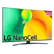 LG Televisor LG 4K Nanocell, Procesador de Gran Potencia 4K a5 Gen 5, compatible con formatos HDR 10, HLG y HGiG, Smart TV webOS22, 50NANO766QA