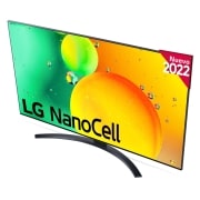 LG Televisor LG 4K Nanocell, Procesador de Gran Potencia 4K a5 Gen 5, compatible con formatos HDR 10, HLG y HGiG, Smart TV webOS22, 50NANO766QA