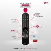 LG 4K NanoCell, SmartTV webOS 6.0, Procesador de Imagen 4k Quad Core,  [Clase de eficiencia energética G], 50NANO796PB