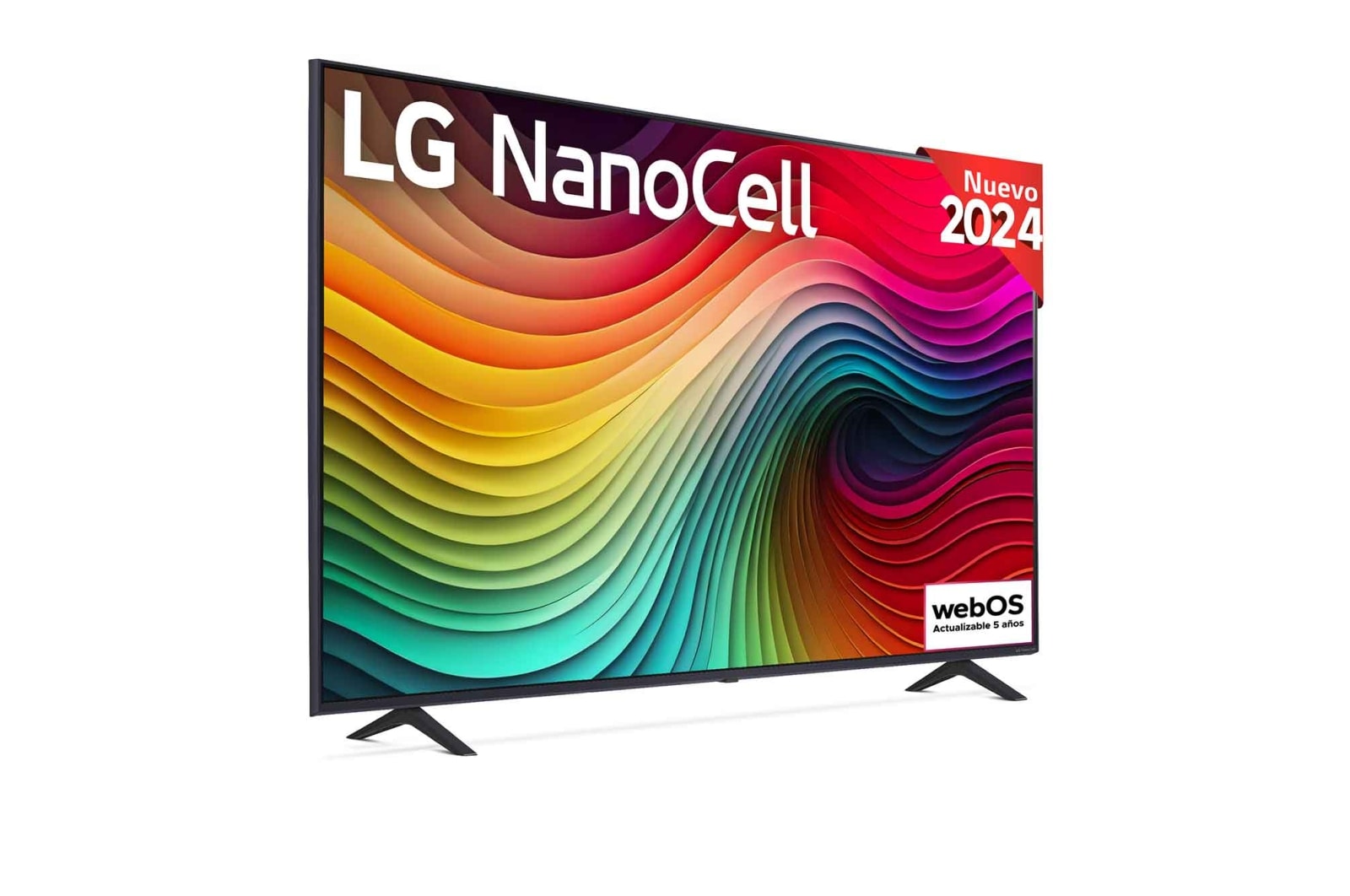 LG 50 pulgadas TV LG NANOCELL 4K serie AI NANO81  con Smart TV WebOS24, 50NANO81T6A