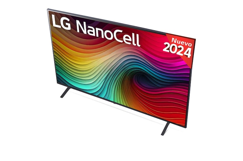LG 50 pulgadas TV LG NANOCELL 4K serie AI NANO81 con Smart TV WebOS24, 50NANO81T6A