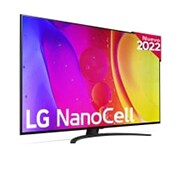 LG Televisor LG 4K Nanocell, Procesador de Gran Potencia 4K a5 Gen 5, compatible con formatos HDR 10, HLG y HGiG, Smart TV webOS22, 50NANO826QB