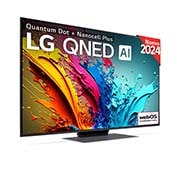 LG 65 pulgadas TV LG QNED 4K serie AI QNED86  con Smart TV WebOS24, 65QNED86T6A