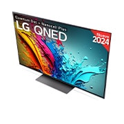 LG 65 pulgadas TV LG QNED 4K serie AI QNED86  con Smart TV WebOS24, 65QNED86T6A