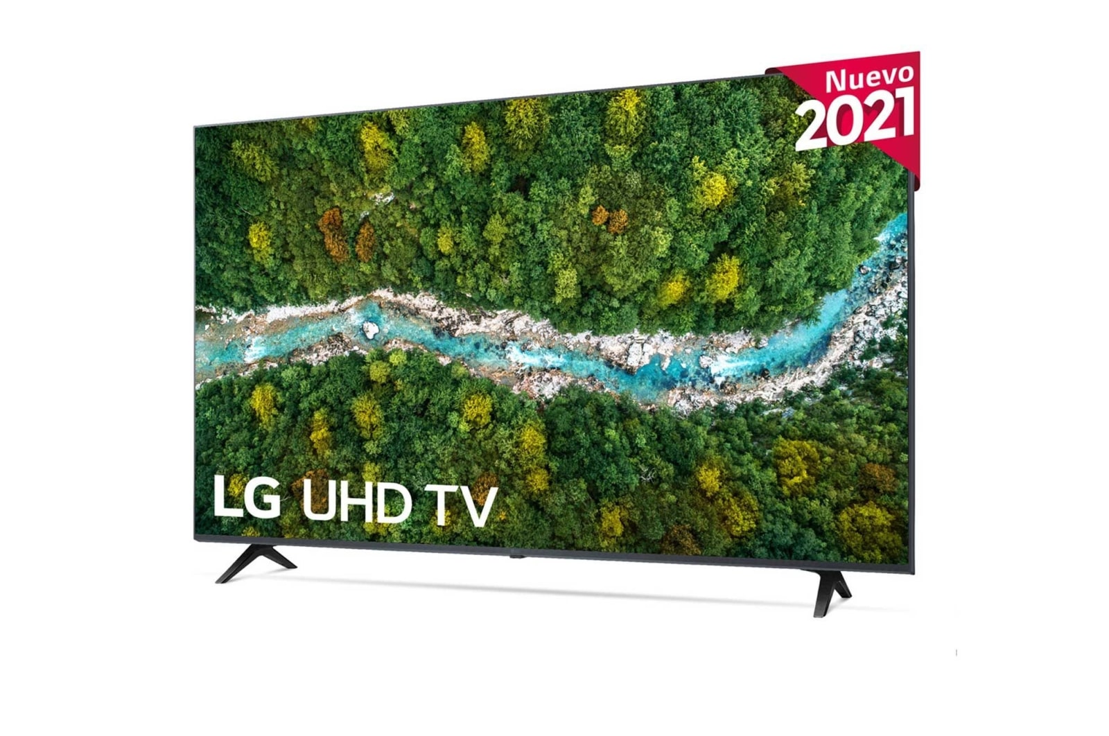 LG 4K UHD, SmartTV webOS 6.0, Procesador de Imagen 4K Quad Core [Clasificación energética G], 50UP77006LB