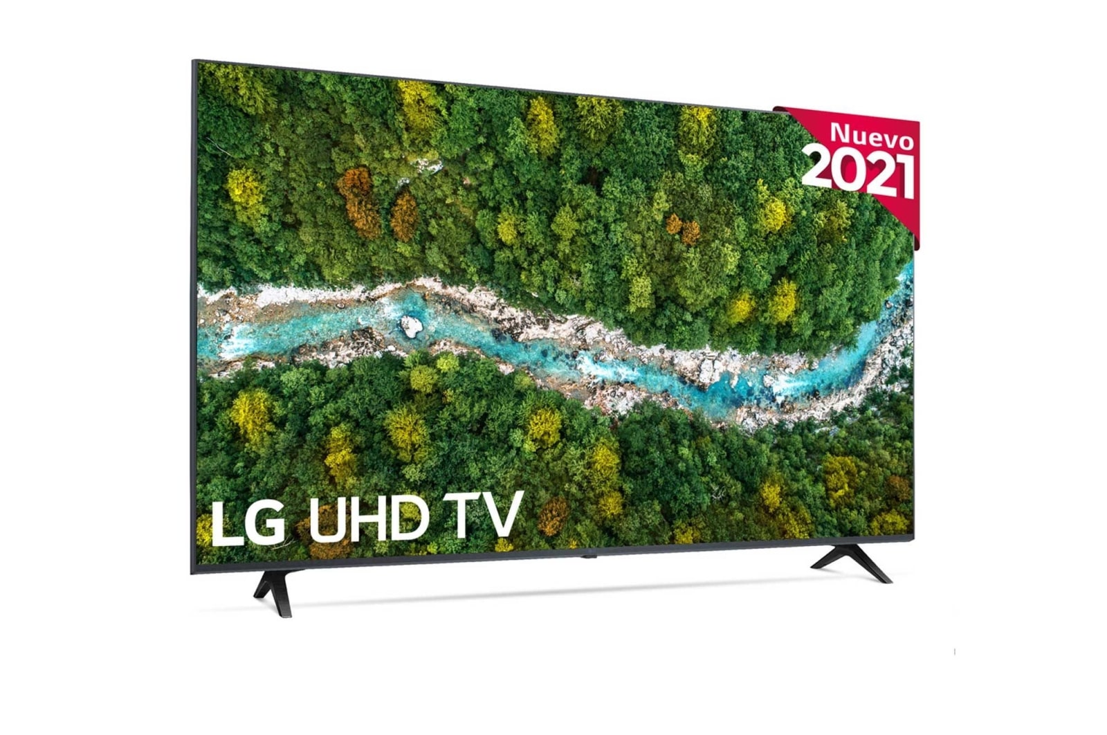 LG 4K UHD, SmartTV webOS 6.0, Procesador de Imagen 4K Quad Core [Clasificación energética G], 50UP77006LB