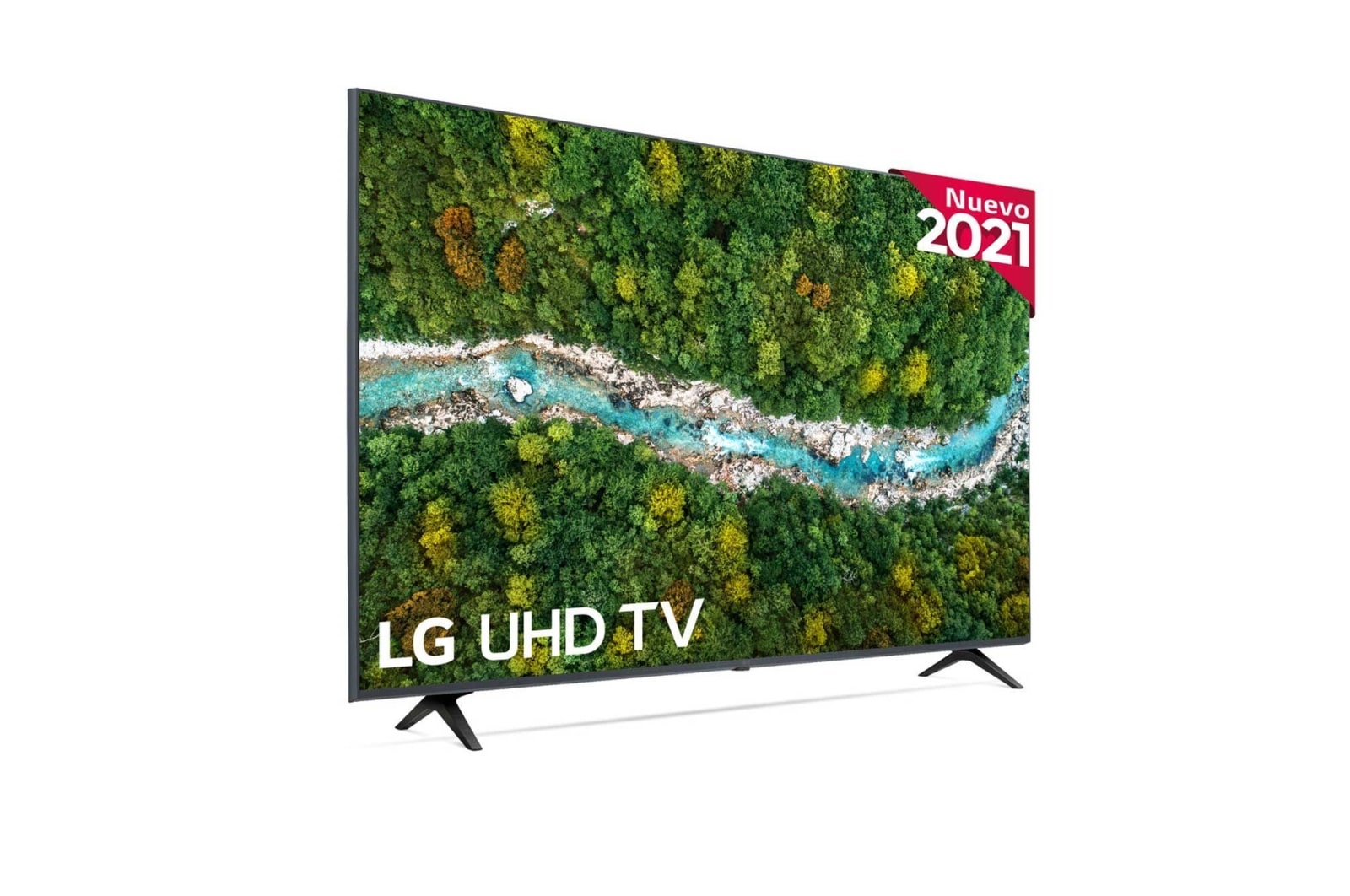 LG 4K UHD, SmartTV webOS 6.0, Procesador de Imagen 4K Quad Core [Clasificación energética G], 50UP77006LB