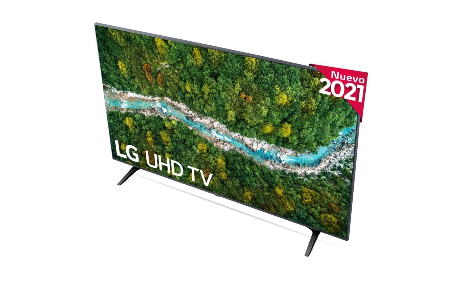 LG 4K UHD, SmartTV webOS 6.0, Procesador de Imagen 4K Quad Core [Clasificación energética G], 50UP77006LB