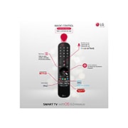 LG 4K UHD, SmartTV webOS 6.0, Procesador de Imagen 4K Quad Core [Clasificación energética G], 50UP80006LA