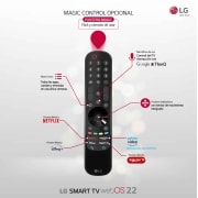 LG Televisor LG 4K UHD, Procesador de Gran Potencia 4K a5 Gen 5, compatible con formatos HDR 10, HLG y HGiG, Smart TV webOS22., 50UQ70006LB