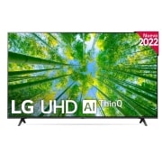 LG Televisor LG 4K UHD, Procesador de Gran Potencia 4K a5 Gen 5, compatible con formatos HDR 10, HLG y HGiG, Smart TV webOS22., 50UQ80006LB