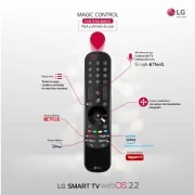 LG Televisor LG 4K UHD, Procesador de Gran Potencia 4K a5 Gen 5, compatible con formatos HDR 10, HLG y HGiG, Smart TV webOS22., 50UQ80006LB