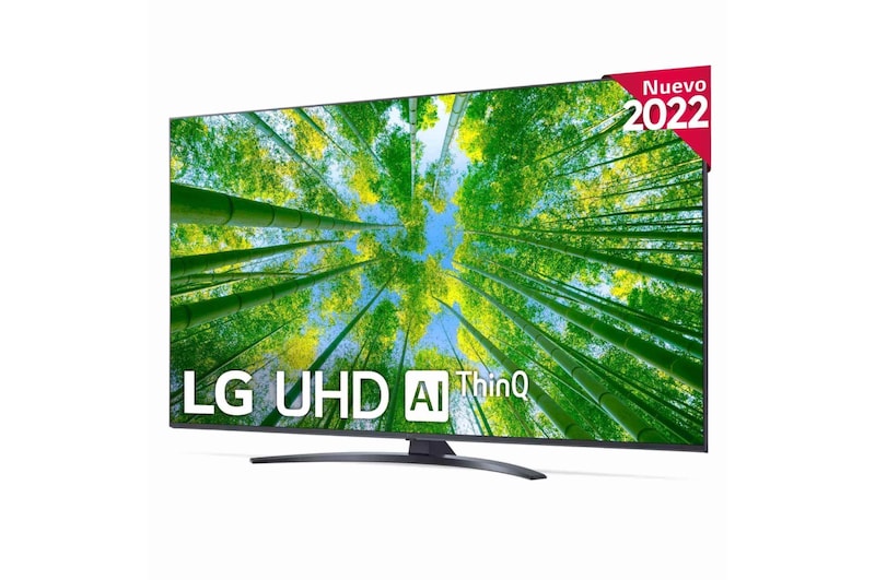 LG Televisor LG 4K UHD, Procesador de Gran Potencia 4K α5 Gen 5, compatible con formatos HDR 10, HLG y HGiG, Smart TV webOS22., 50UQ81006LB
