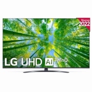 LG Televisor LG 4K UHD, Procesador de Gran Potencia 4K α5 Gen 5, compatible con formatos HDR 10, HLG y HGiG, Smart TV webOS22., 50UQ81006LB