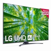 LG Televisor LG 4K UHD, Procesador de Gran Potencia 4K α5 Gen 5, compatible con formatos HDR 10, HLG y HGiG, Smart TV webOS22., 50UQ81006LB