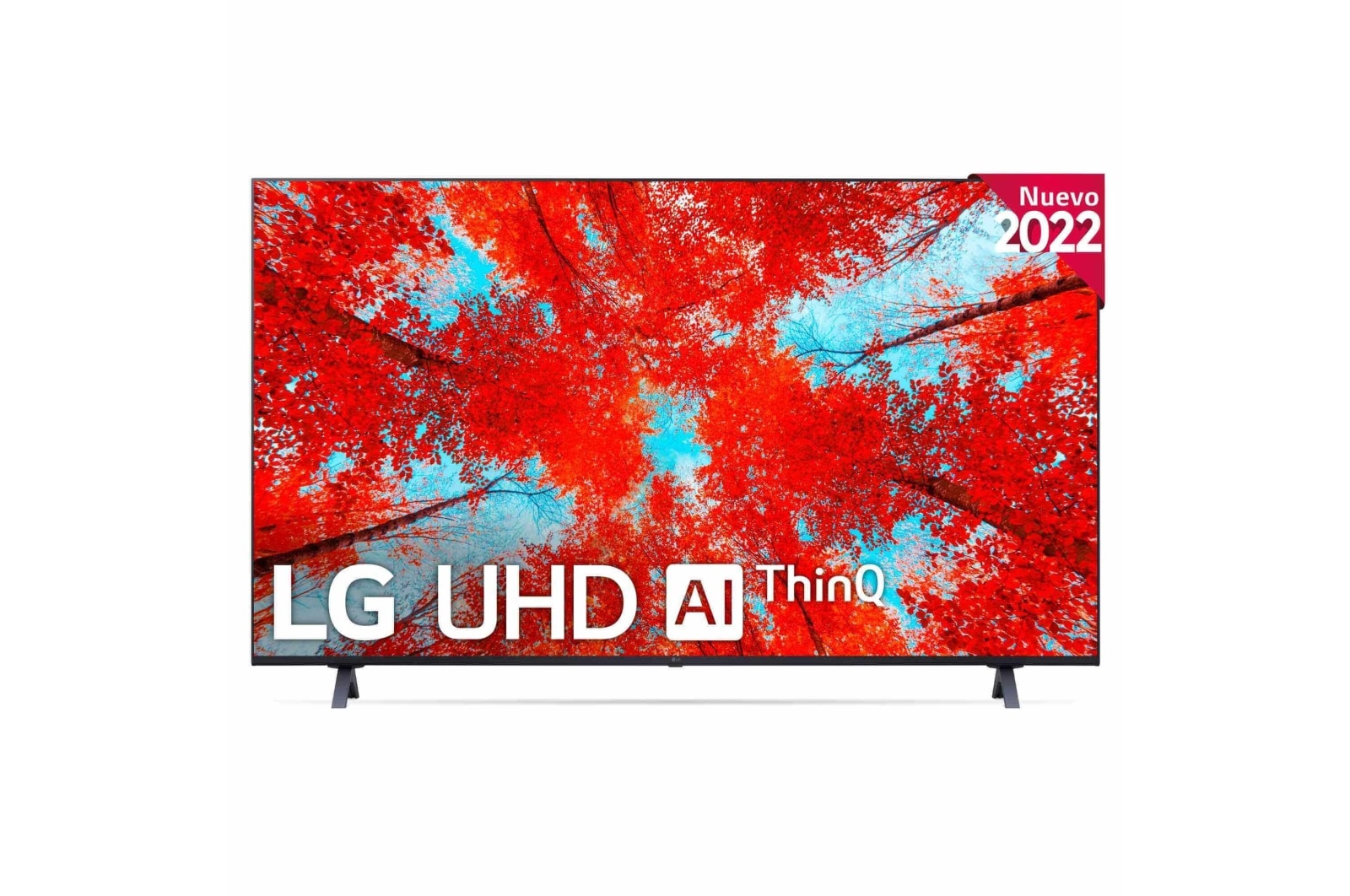 LG Televisor LG 4K UHD, Procesador de Gran Potencia 4K a5 Gen 5, compatible con formatos HDR 10, HLG y HGiG, Smart TV webOS22., 43UQ90006LA