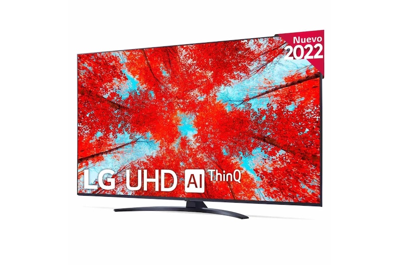 LG Televisor LG 4K UHD, Procesador de Gran Potencia 4K a5 Gen 5, compatible con formatos HDR 10, HLG y HGiG, Smart TV webOS22., 50UQ91006LA