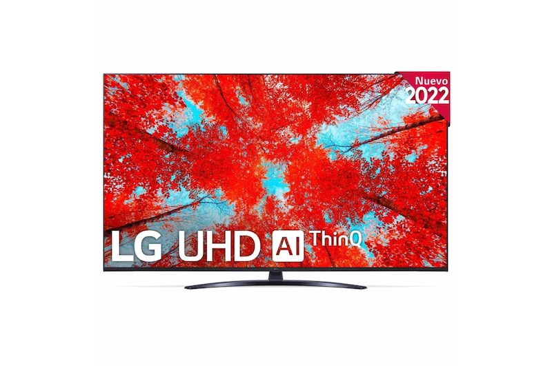 LG Televisor LG 4K UHD, Procesador de Gran Potencia 4K a5 Gen 5, compatible con formatos HDR 10, HLG y HGiG, Smart TV webOS22., 50UQ91006LA