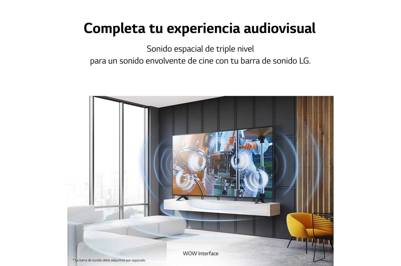 LG TV LG  UHD 4K de 50'' Serie 78, Procesador Alta Potencia, HDR10 / Dolby Digital Plus, Smart TV webOS23., 50UR78006LK