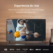 LG TV LG  UHD 4K de 50'' Serie 78, Procesador Alta Potencia, HDR10 / Dolby Digital Plus, Smart TV webOS23., 50UR78006LK