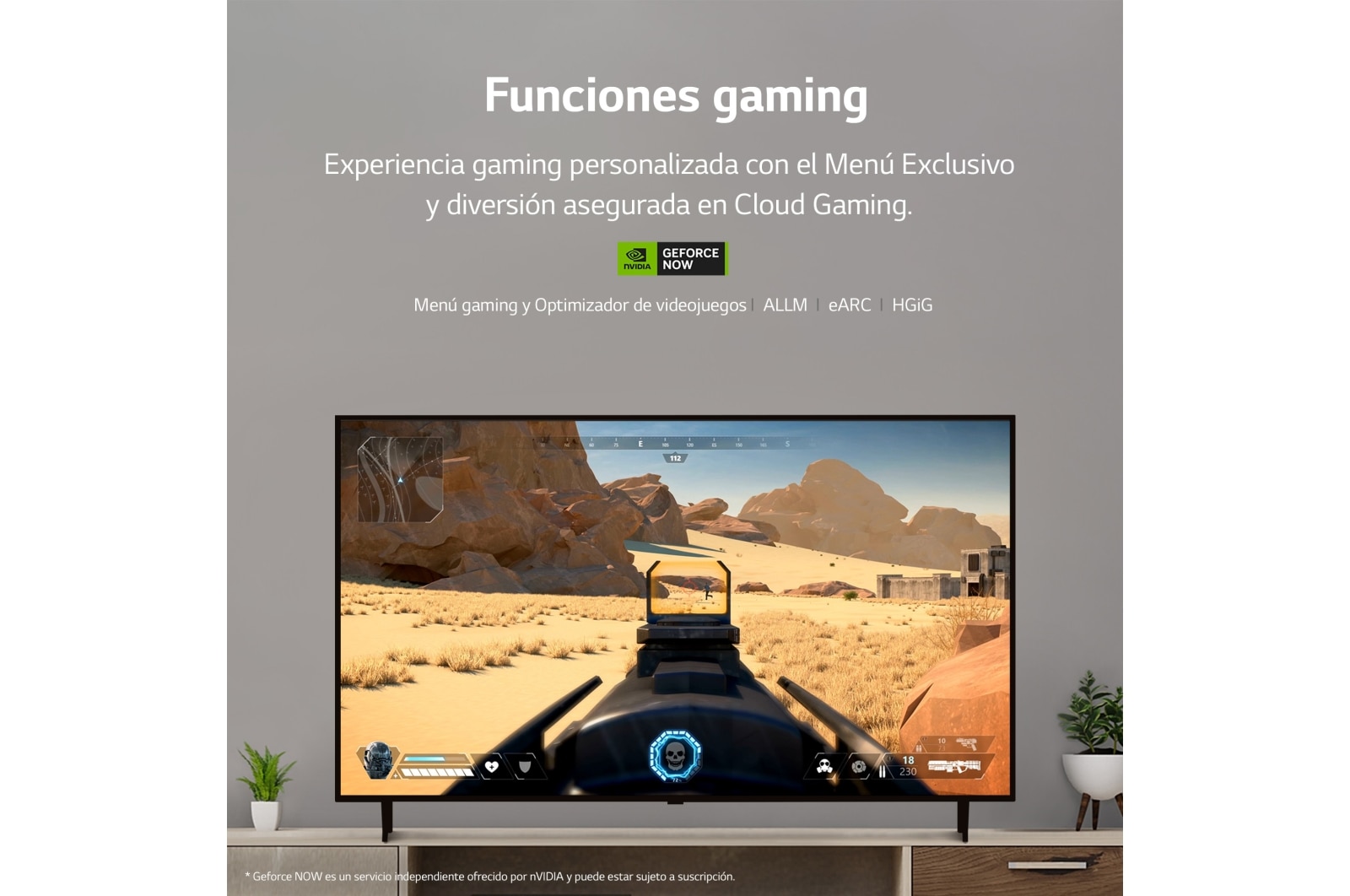 LG TV LG  UHD 4K de 43'' Serie 80, Procesador Alta Potencia, HDR10 / Dolby Digital Plus, Smart TV webOS23., 43UR80006LJ