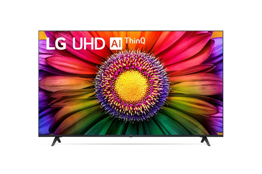 LG TV LG  UHD 4K de 43'' Serie 80, Procesador Alta Potencia, HDR10 / Dolby Digital Plus, Smart TV webOS23., 43UR80006LJ