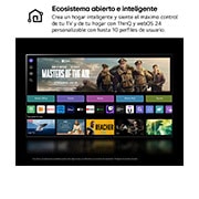 LG 50 pulgadas TV LG UHD AI 4K serie UT73 con Smart TV WebOS24, 50UT73006LA