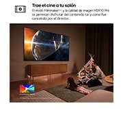 LG 50 pulgadas TV LG UHD AI 4K serie UT73 con Smart TV WebOS24, 50UT73006LA