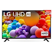 LG 50 pulgadas TV LG UHD AI 4K serie UT73 con Smart TV WebOS24, 50UT73006LA