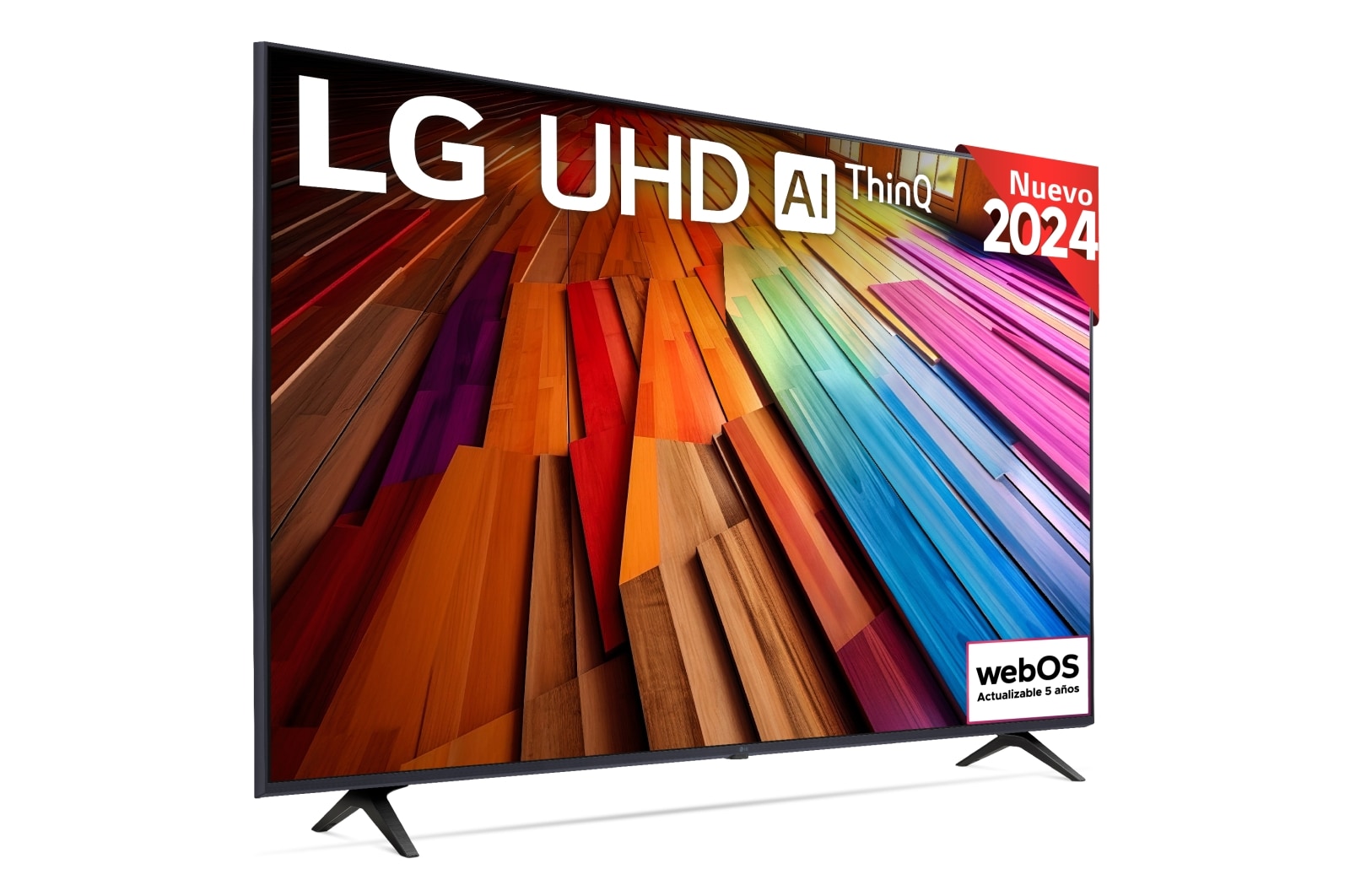 LG 50 pulgadas TV LG UHD AI 4K serie UT80  con Smart TV WebOS24, 50UT80006LA