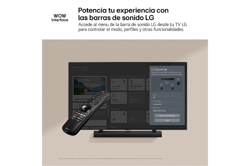 LG 50 pulgadas Smart TV LG UHD AI UT81 4K 2024, 50UT81006LA