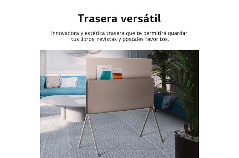 LG TV LG 4K OLED evo POSE, Procesador Inteligente de Máxima Potencia 4K a9 Gen 5 con IA, compatible con el 100% de formatos HDR, HDR Dolby Vision y Dolby Atmos. Smart TV webOS22, el mejor TV para Gaming. , 55LX1Q6LA