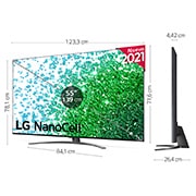 LG 4K NanoCell, SmartTV webOS 6.0, Procesador de Imagen 4k Quad Core [Clase de eficiencia energética G], 55NANO816PA