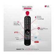 LG 4K NanoCell, SmartTV webOS 6.0, Procesador de Imagen 4k Quad Core [Clase de eficiencia energética G], 55NANO816PA