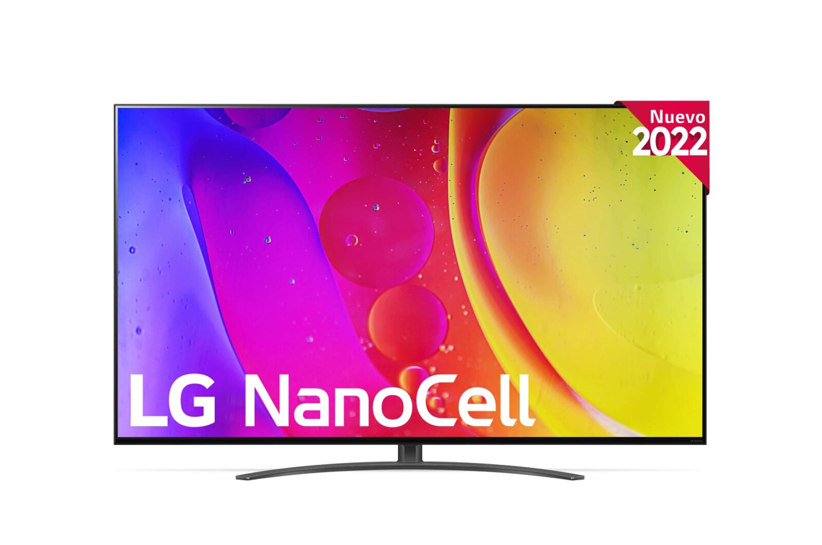 LG Televisor LG 4K Nanocell, Procesador de Gran Potencia 4K a5 Gen 5, compatible con formatos HDR 10, HLG y HGiG, Smart TV webOS22, 55NANO816QA