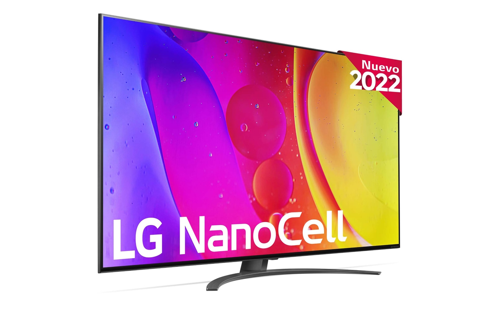 LG Televisor LG 4K Nanocell, Procesador de Gran Potencia 4K a5 Gen 5, compatible con formatos HDR 10, HLG y HGiG, Smart TV webOS22, 55NANO816QA