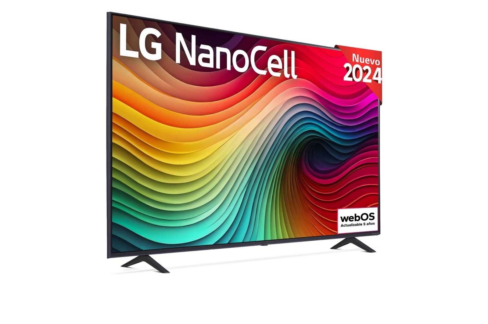 LG 55 pulgadas TV LG NANOCELL 4K serie AI NANO81  con Smart TV WebOS24, 55NANO81T6A