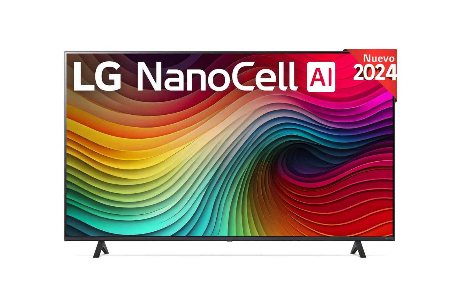 LG 55 pulgadas TV LG NANOCELL 4K serie AI NANO81 con Smart TV WebOS24, 55NANO81T6A