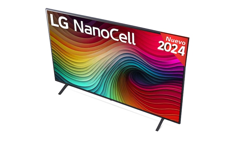 LG 55 pulgadas TV LG NANOCELL 4K serie AI NANO81 con Smart TV WebOS24, 55NANO81T6A