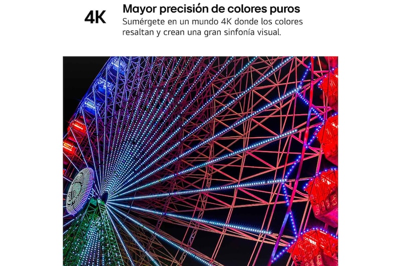 LG 55 pulgadas TV LG NANOCELL 4K serie AI NANO81 con Smart TV WebOS24, 55NANO81T6A