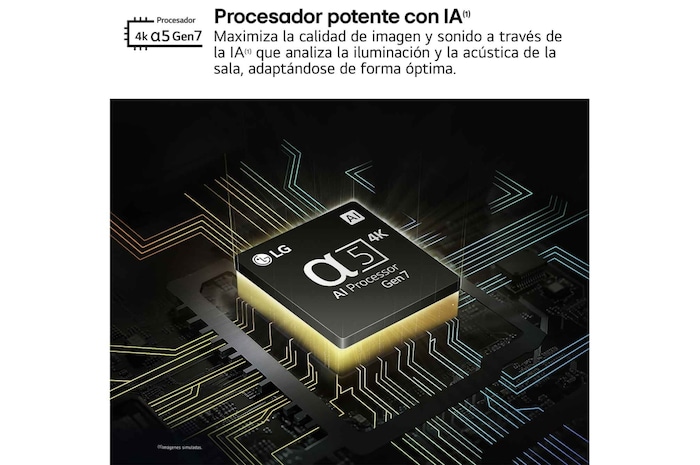 LG 55 pulgadas TV LG NANOCELL 4K serie AI NANO81 con Smart TV WebOS24, 55NANO81T6A