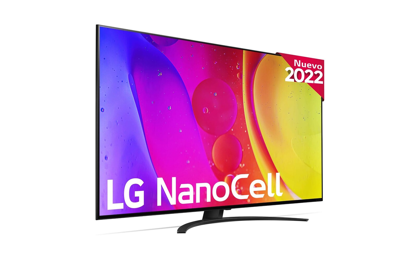 LG Televisor LG 4K Nanocell, Procesador de Gran Potencia 4K a5 Gen 5, compatible con formatos HDR 10, HLG y HGiG, Smart TV webOS22., 55NANO826QB