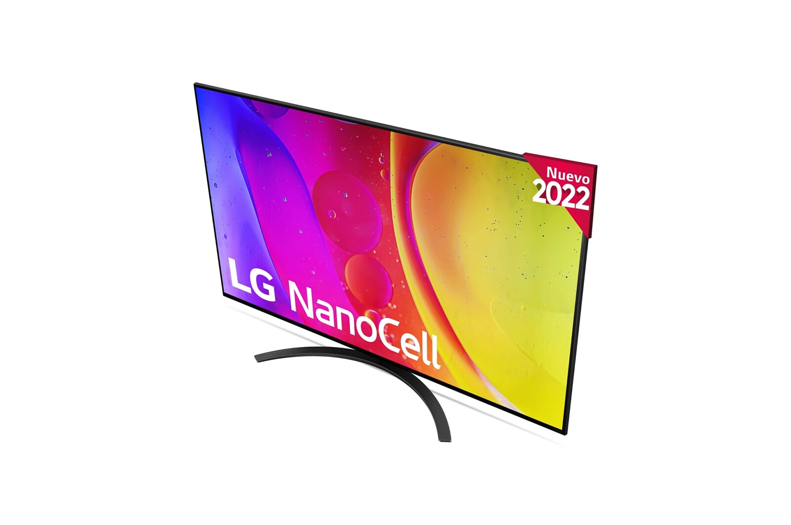 LG Televisor LG 4K Nanocell, Procesador de Gran Potencia 4K a5 Gen 5, compatible con formatos HDR 10, HLG y HGiG, Smart TV webOS22., 55NANO826QB