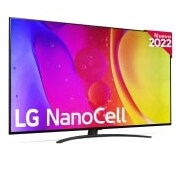 LG Televisor LG 4K Nanocell, Procesador de Gran Potencia 4K a5 Gen 5, compatible con formatos HDR 10, HLG y HGiG, Smart TV webOS22., 55NANO826QB