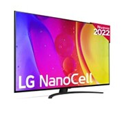 LG Televisor LG 4K Nanocell, Procesador de Gran Potencia 4K a5 Gen 5, compatible con formatos HDR 10, HLG y HGiG, Smart TV webOS22., 55NANO826QB