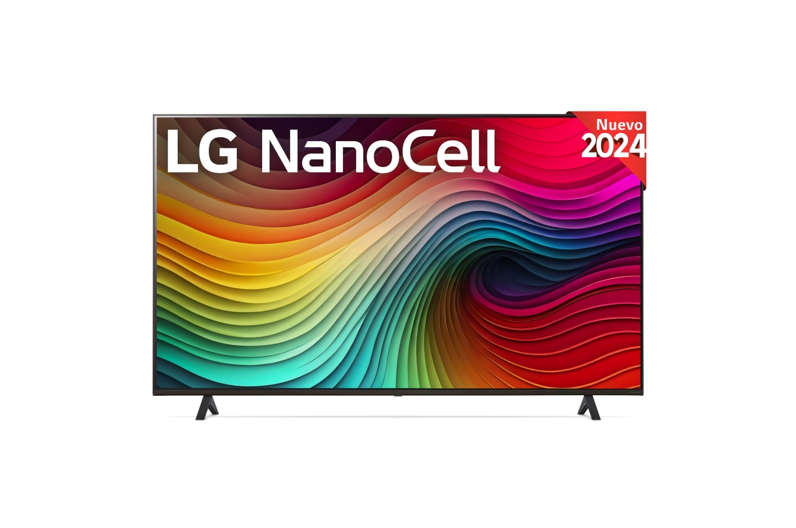 LG 55 pulgadas TV LG NANOCELL 4K serie AI NANO82  con Smart TV WebOS24, 55NANO82T6B